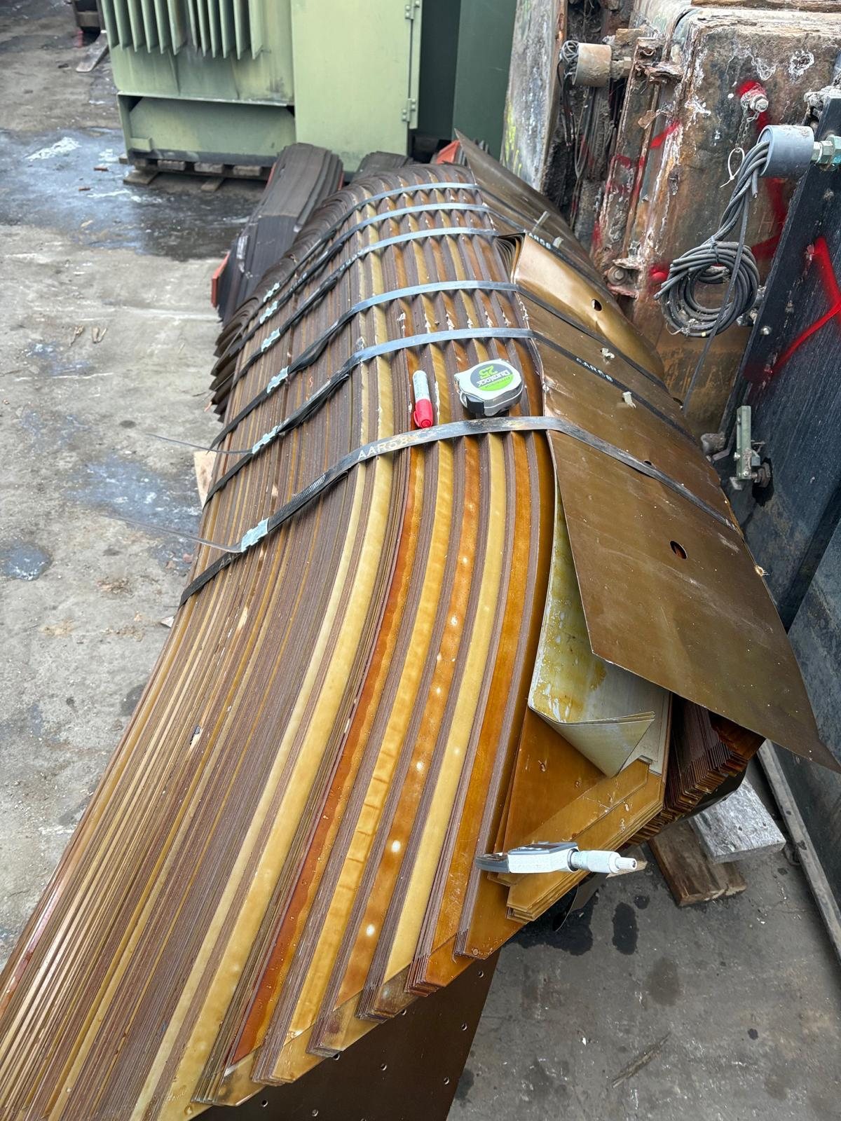 Crgo lamination varnished
