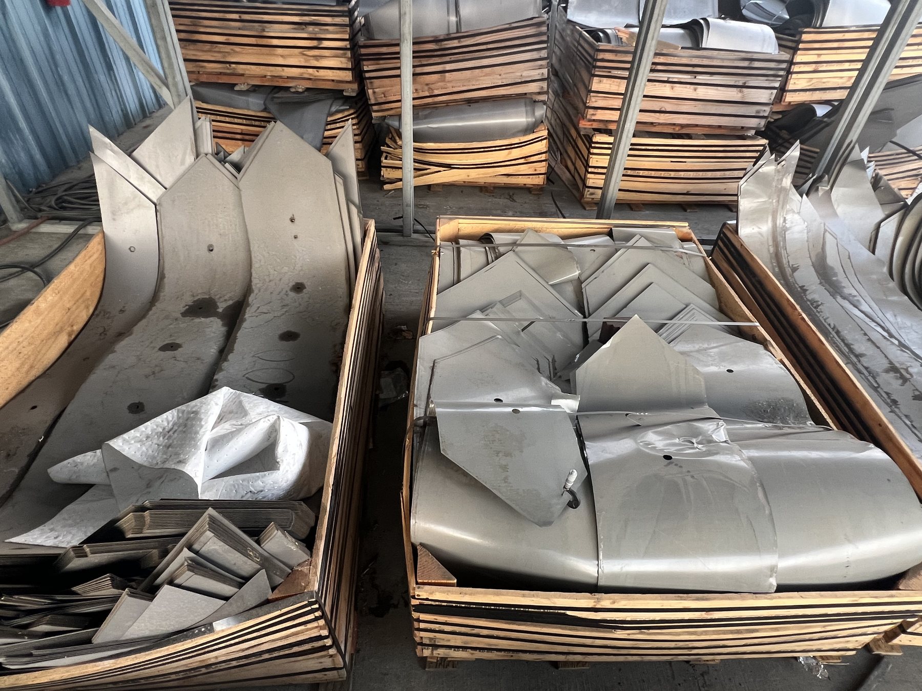 Lamination crates workshop